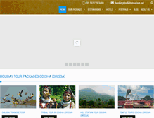 Tablet Screenshot of odishatourism.net